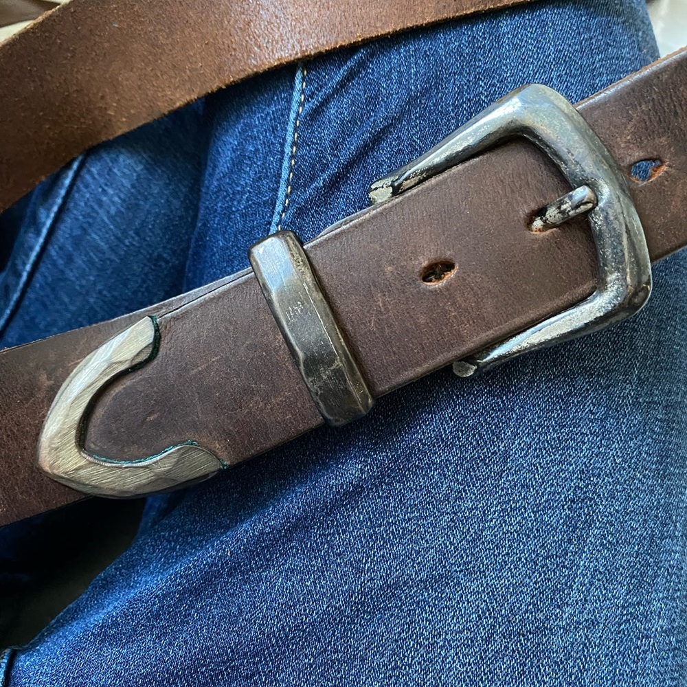 Vittozzi Made in Italy Genuineness Leather Belt